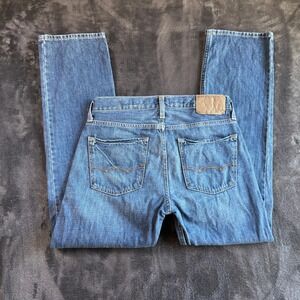 American Eagle Jeans Size 28/28 Original Straight‎ Blue Denim Pants
